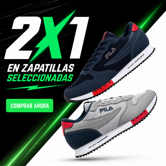 2x1 Zapatillas Fila Euro Jogger + ¡Gorro de regalo!