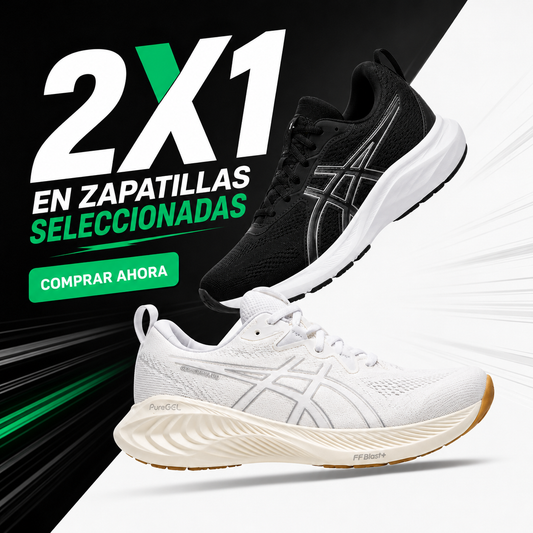 2x1 Zapatillas Asics + ¡Gorro de regalo!